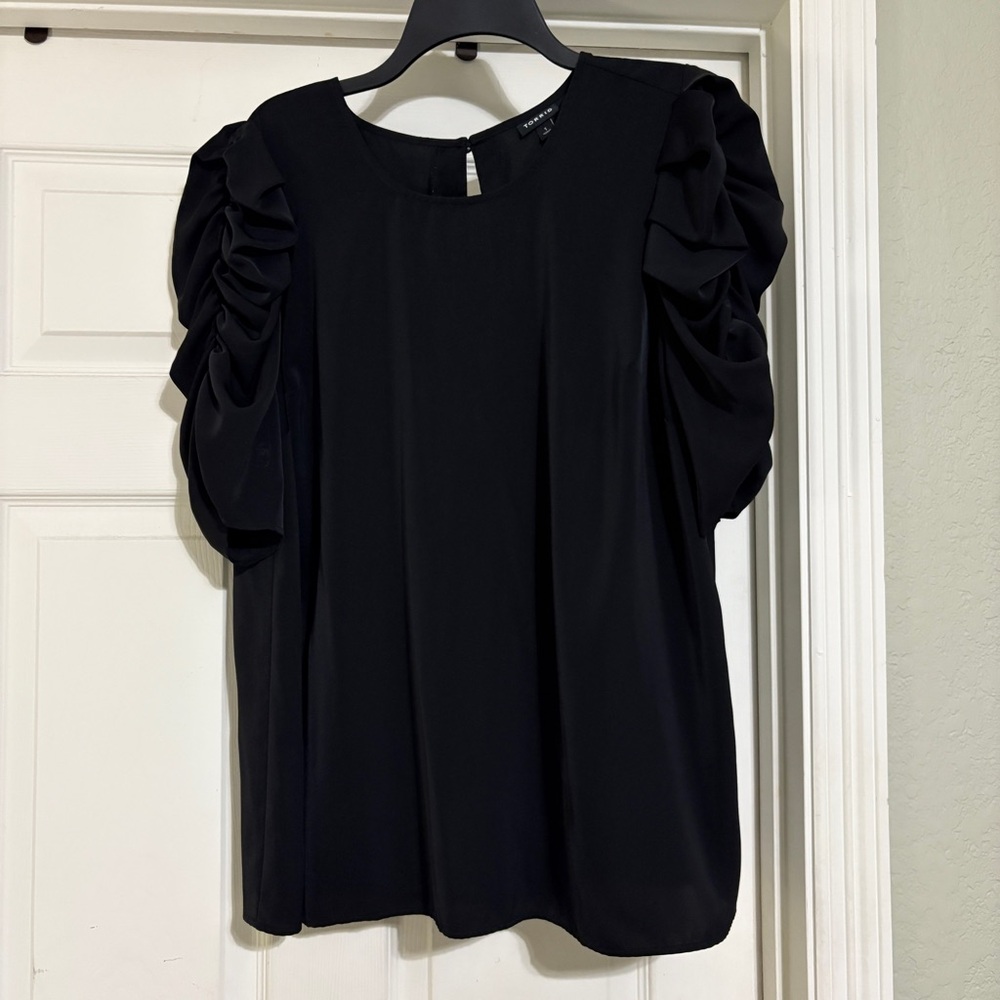 Torrid Ruched Sleeve Women's Top
